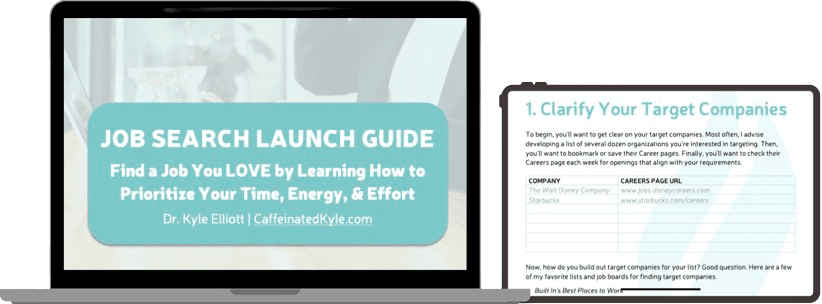 Free Job Search Launch Guide Preview